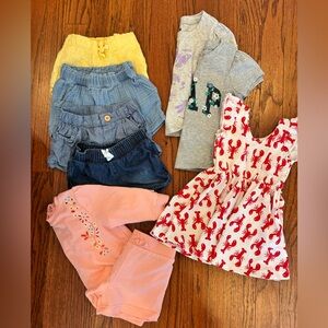 GAP Baby, Cat & Jack, Little Me, Monica + Andy Clothes 12-18M, 1 Shirt 18M